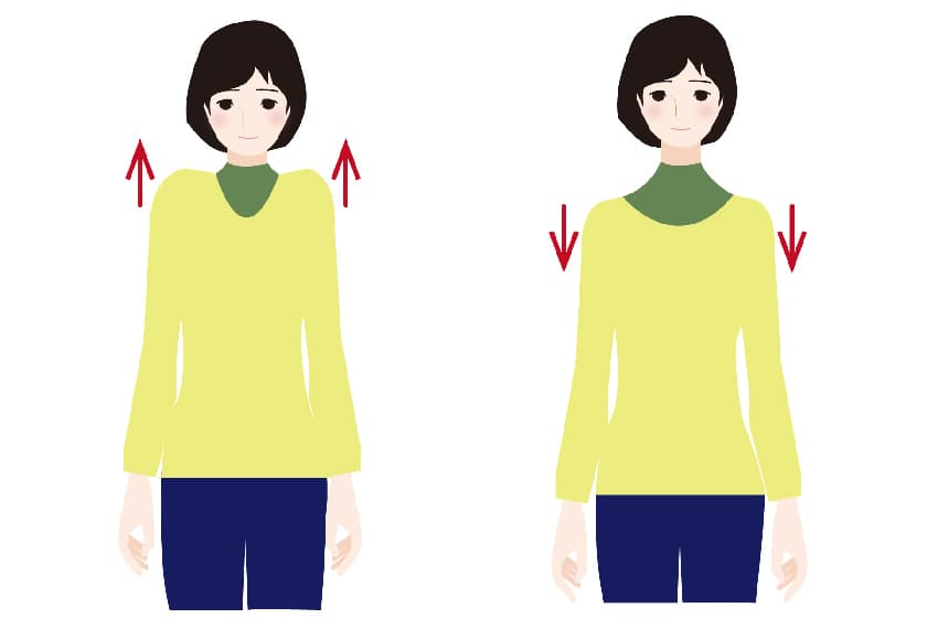 首 肩こり に簡単お手軽ストレッチ 効果を得るコツは呼吸とフォーカス カー用品のジェームス